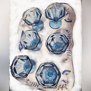 gift? Anchor Hockings Light blue desert glasses ( 6 pieces)